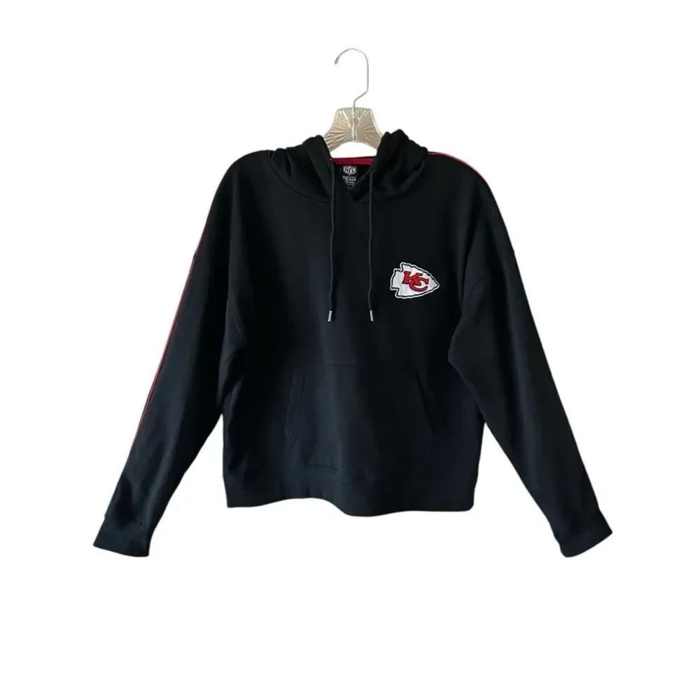 NFL Team Apparel Kansas City Chiefs Black Hoodie